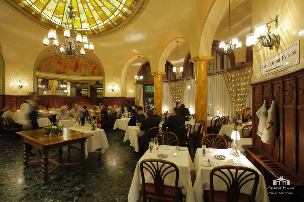 Astra Vevey Hotel&Restaurant Restaurante foto